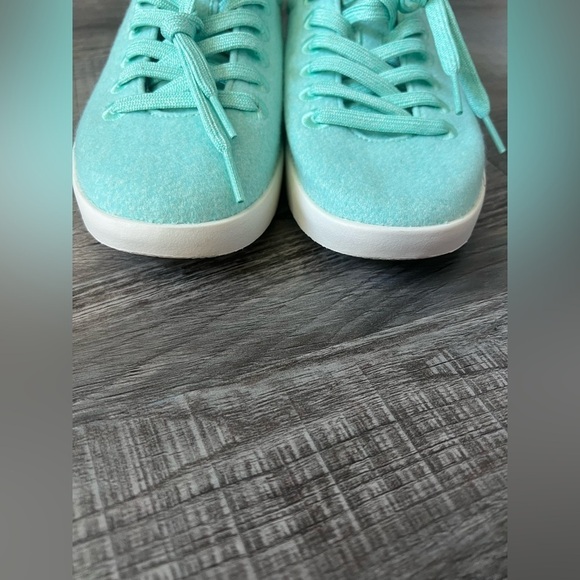 NEW! Allbirds Wool Pipers Buoyant Mint Blizzard 8 Sneakers Run Walk Gym Travel - Picture 4 of 8